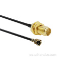 OEM RG174 Cable de conector coaxial IPEX